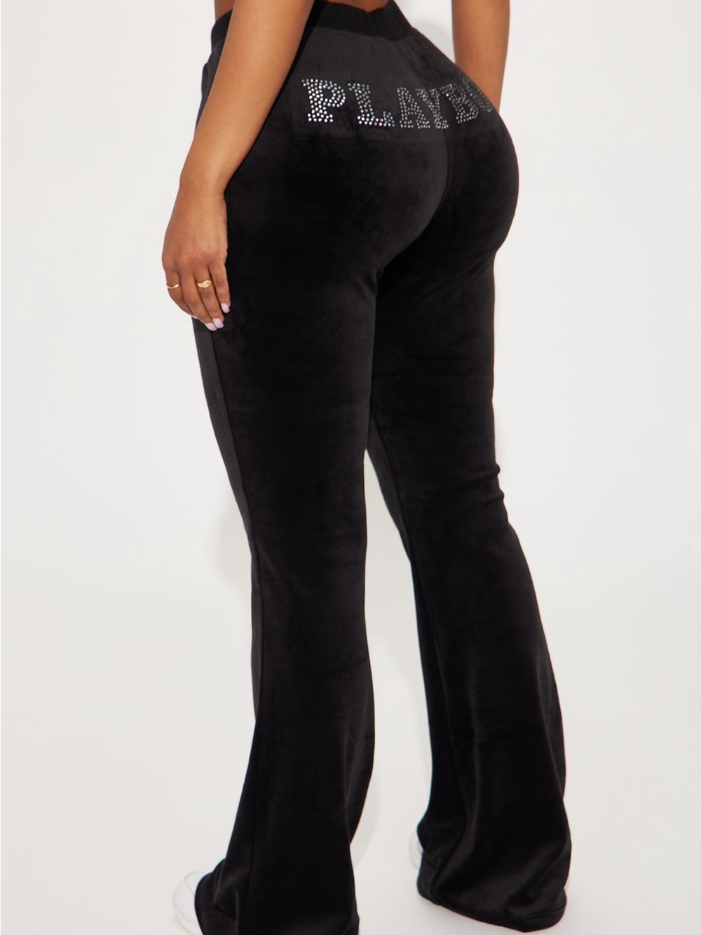 PLAYBOY VELOUR PANTS - NEW - Picture 3 of 10